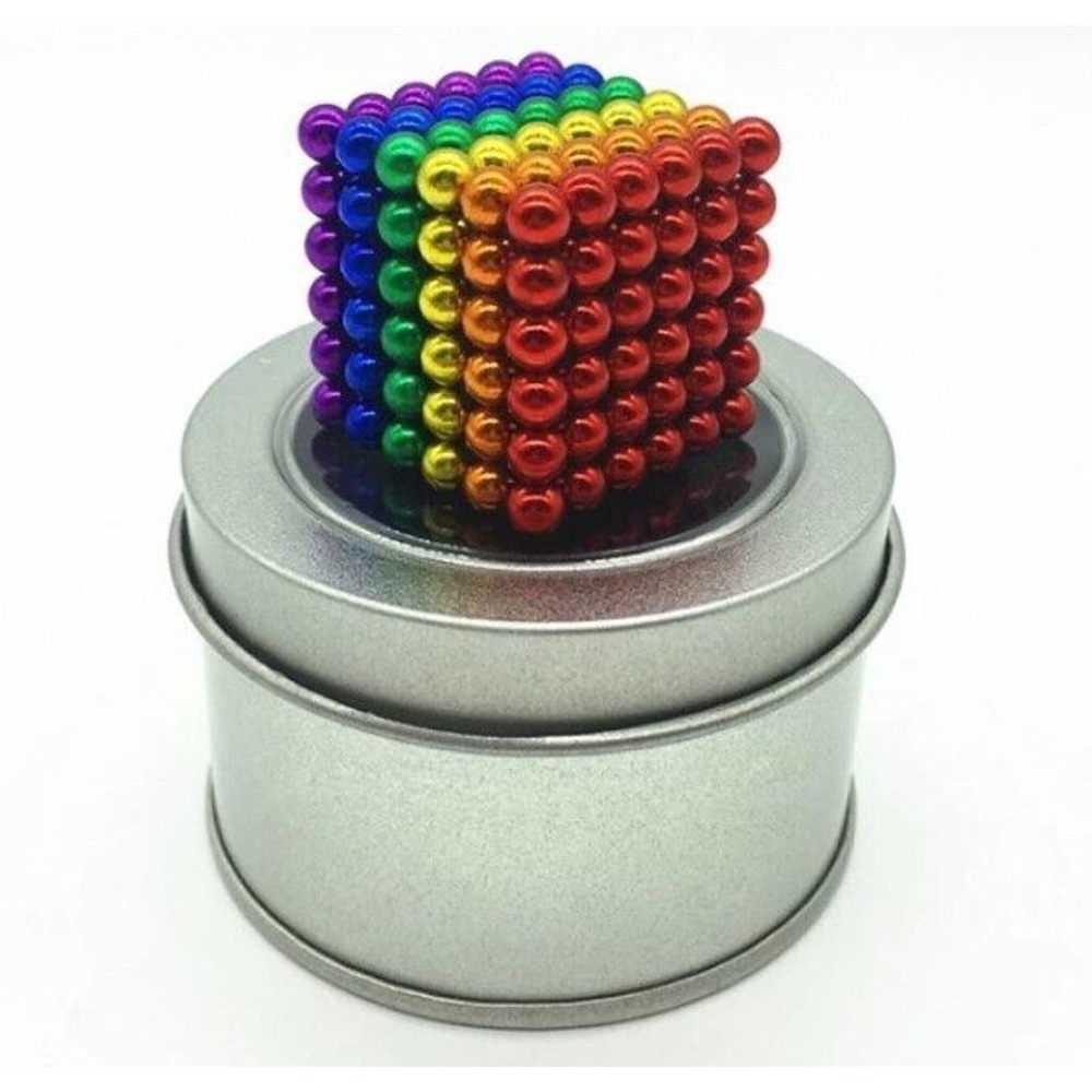 Magnetic Marvels Bundle: 216 Multicolored Balls for Creative Fun - Ages 8+